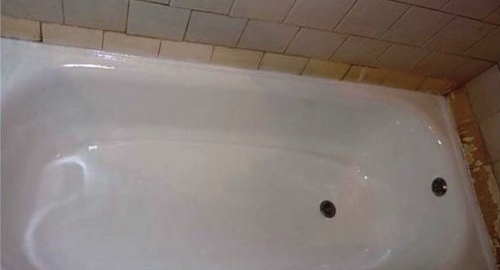 Реставрация ванны жидким акрилом | Каменногорск
